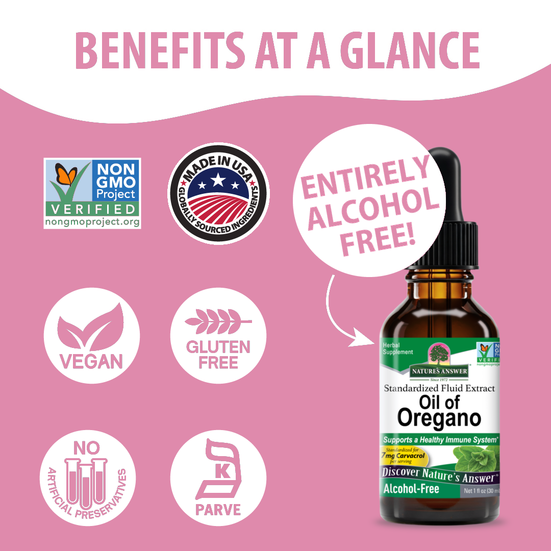 Oil of Oregano - Alcohol Free Liquid