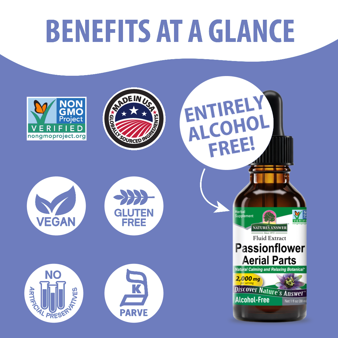 Passionflower Extract - Alcohol Free Liquid