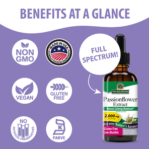 Passionflower Extract - Low Alcohol Liquid