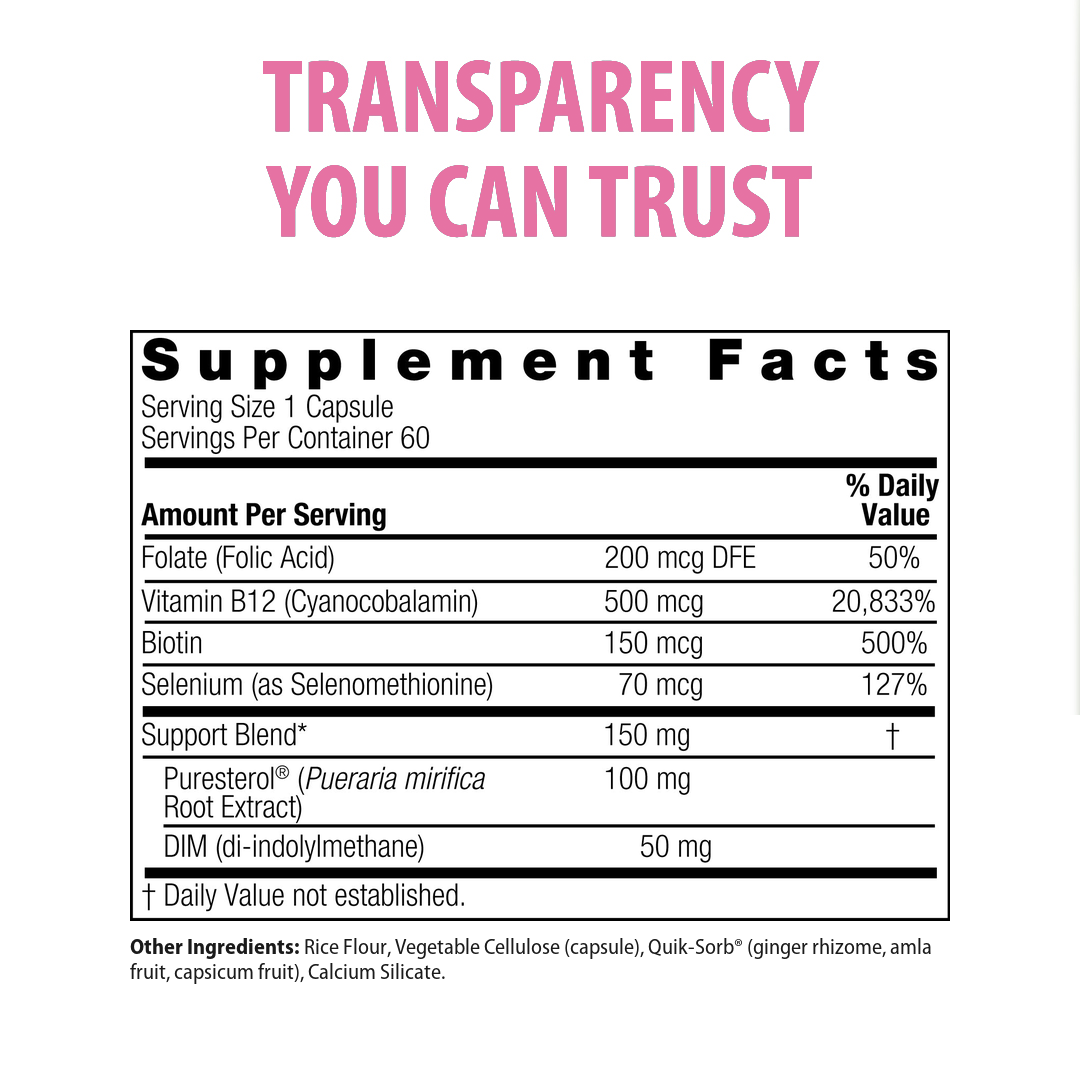 Pueraria Mirifica - Veggie Capsules