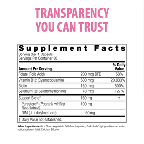 Pueraria Mirifica - Veggie Capsules