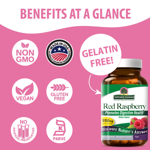 Red Raspberry - Veggie Capsules