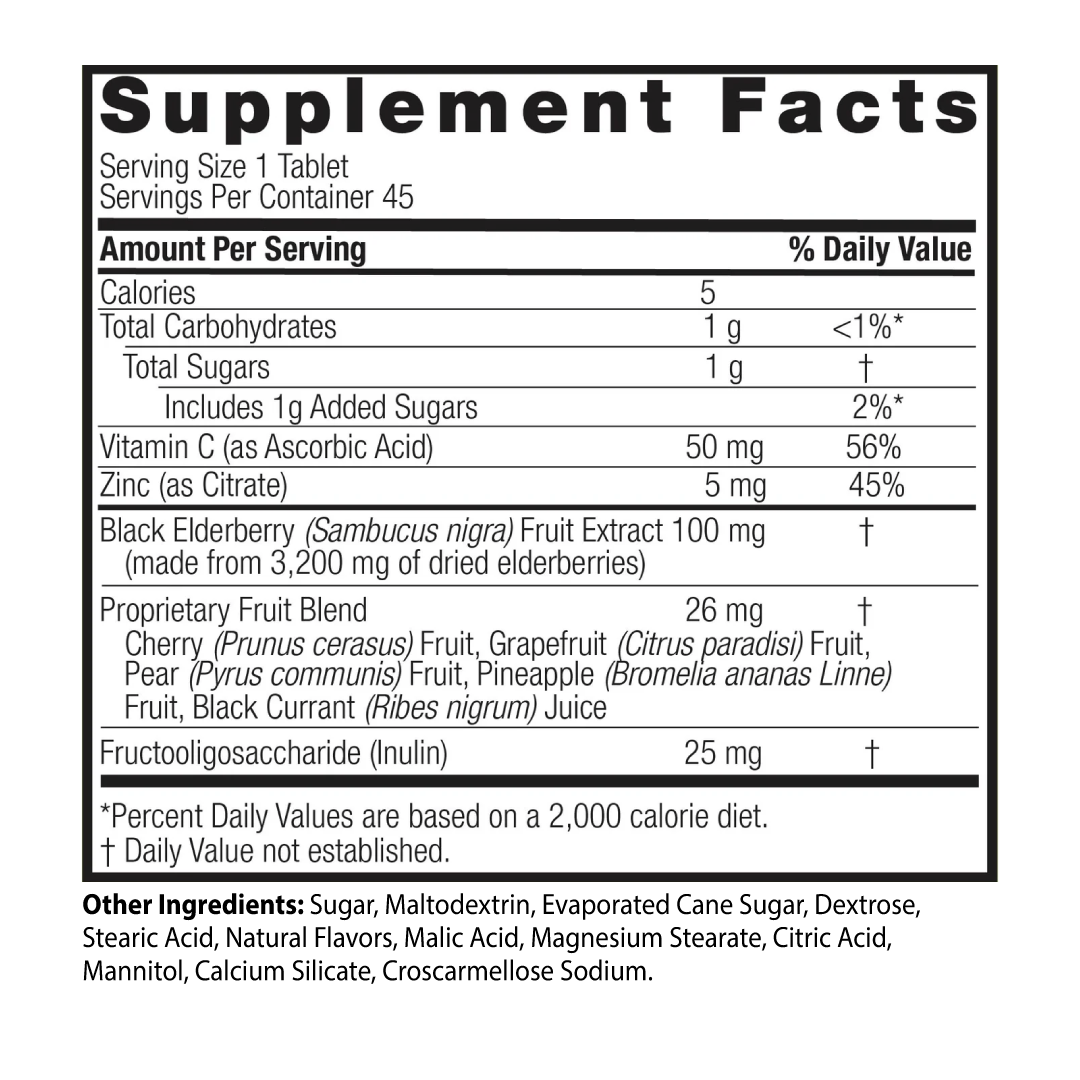 Kids Sambucus Chewables