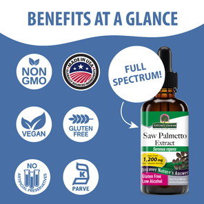 Saw Palmetto Extract - Low Alcohol Liquid