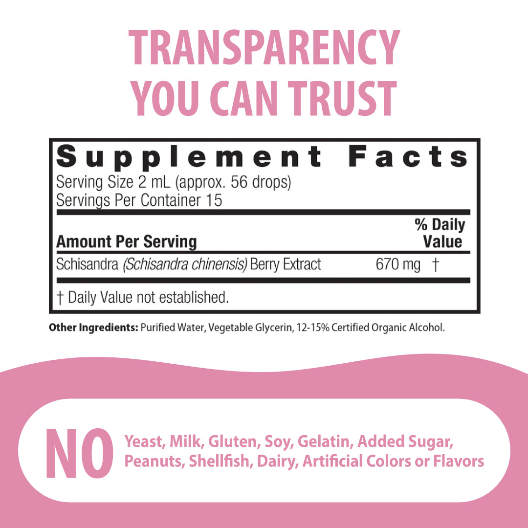 Schisandra Extract - Low Alcohol Liquid