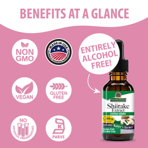 Shiitake Extract - Alcohol Free Liquid