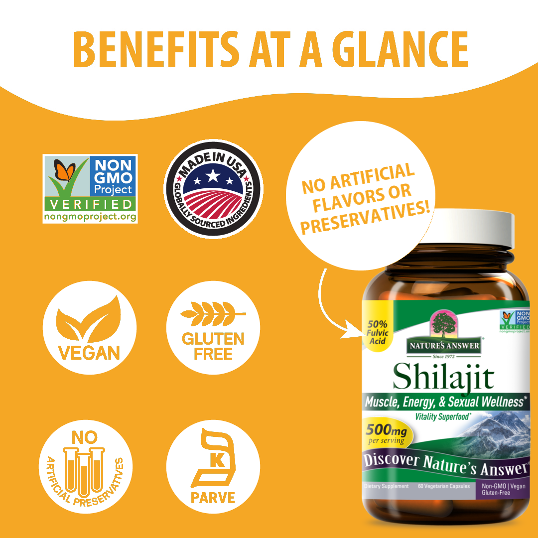 Shilajit - Veggie Capsules