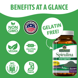 Spirulina - Veggie Capsules