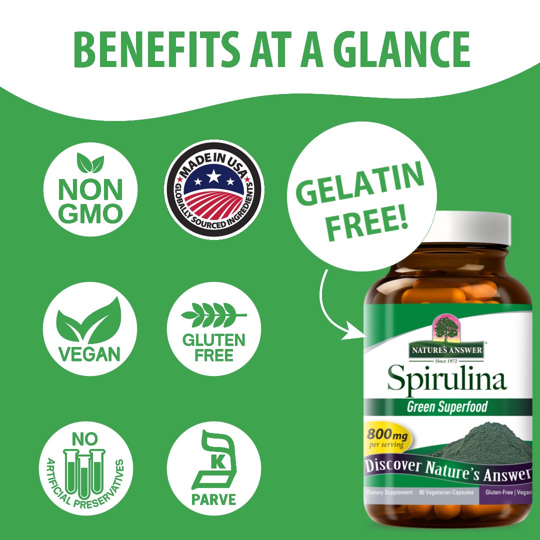 Spirulina - Veggie Capsules