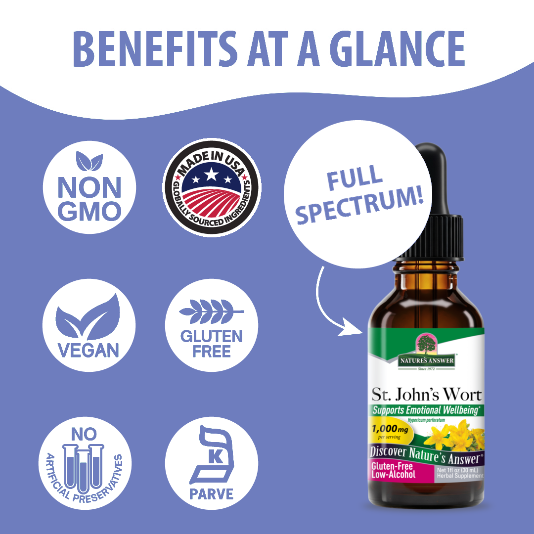 St John's Wort Extract - Low Alcohol Liquid