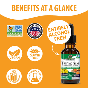 Turmeric-3 Extract - Alcohol Free Liquid