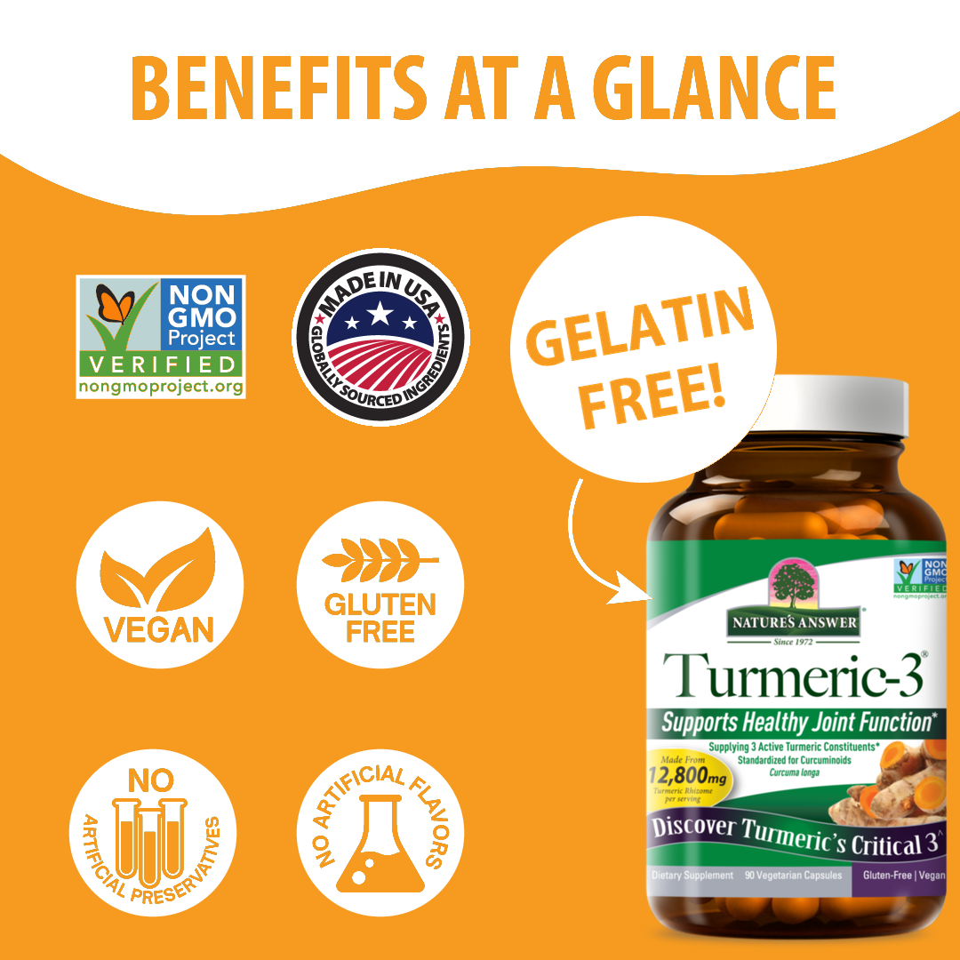 Turmeric 3 - Veggie Capsules