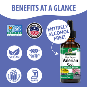 Valerian Extract - Alcohol Free Liquid