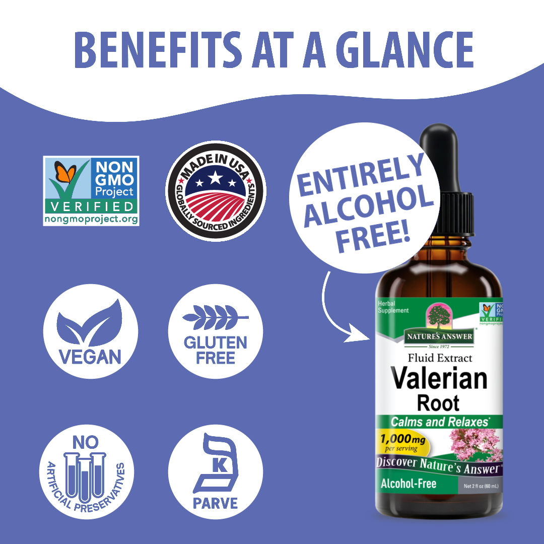 Valerian Extract - Alcohol Free Liquid