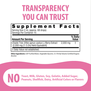 Vitex Berry Extract - Low Alcohol Liquid