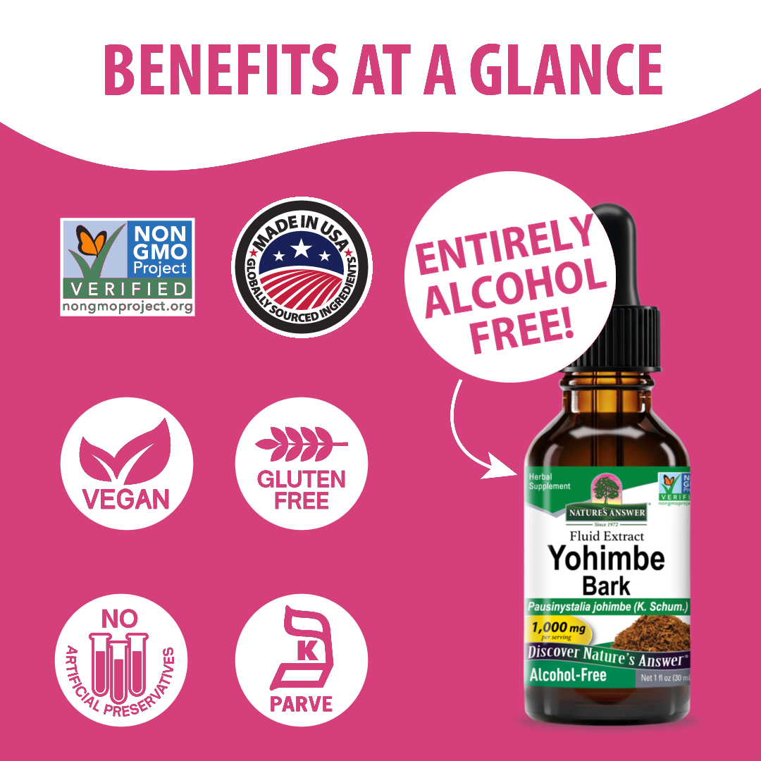 Yohimbe Extract - Alcohol Free Liquid