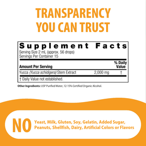 Yucca Extract - Low Alcohol Liquid