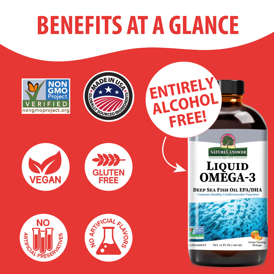 Omega 3 - Alcohol Free Liquid