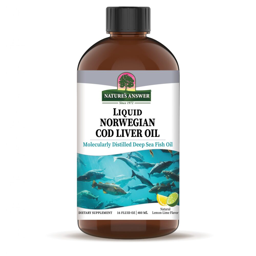 Cod Liver Oil Liquid 16oz.