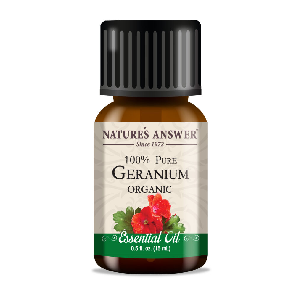 Geranium Essential Oil Organic 0.5oz