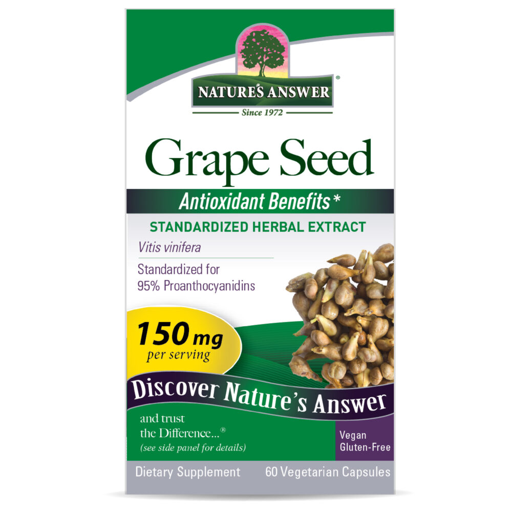 Grape Seed Standardized 60 v-caps Box