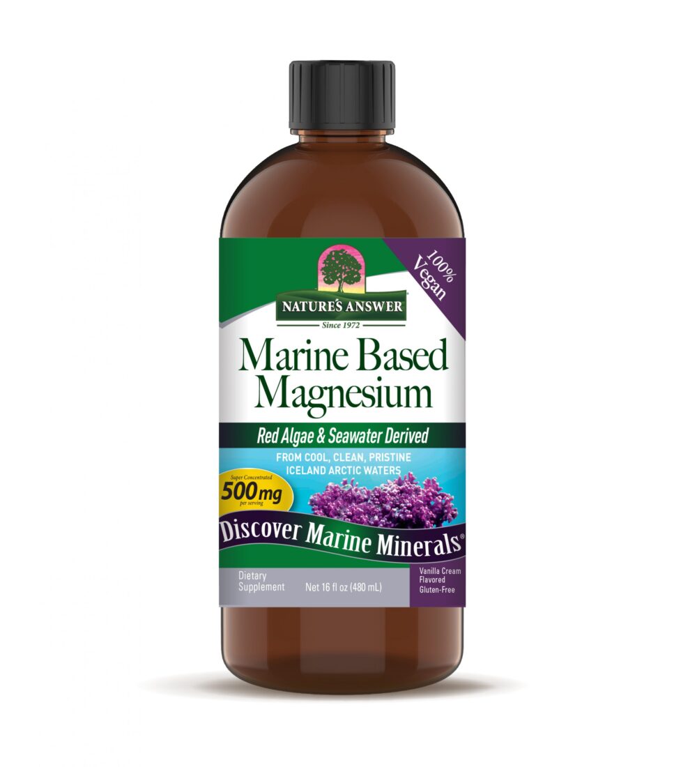 Marine Based Magnesium 500mg Liquid 16oz