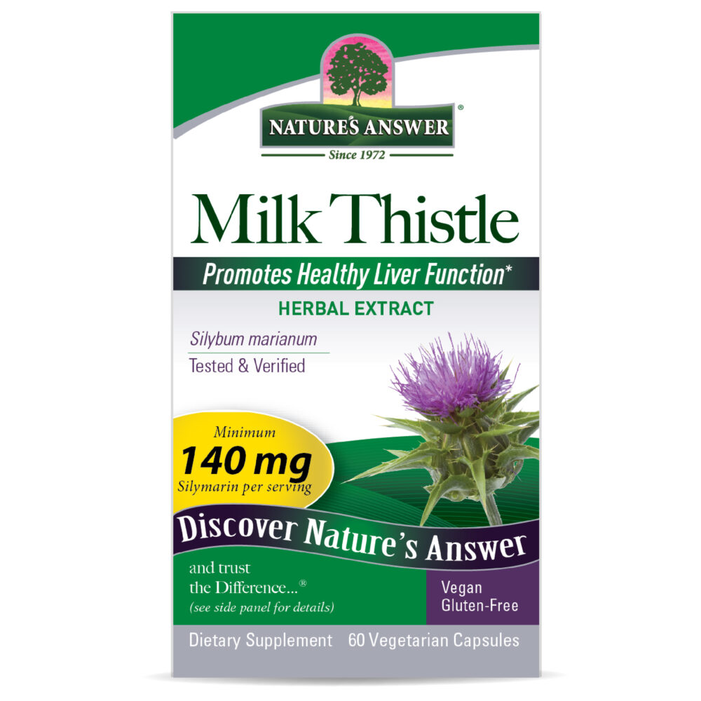 Milk Thistle Standardized 60 v-caps Box