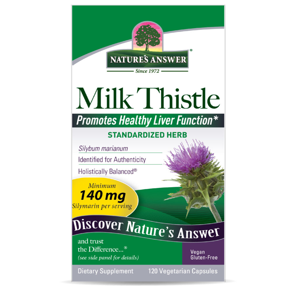 Milk Thistle Standardized 120 v-caps Box