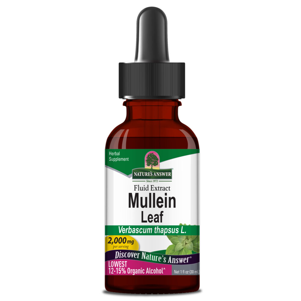 Mullein Leaf 1oz Low Alcohol