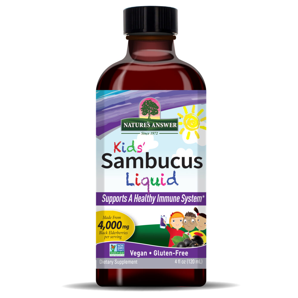 NEW 26044 Sambucus Kids 4 Oz. High Res Bottle Fomula