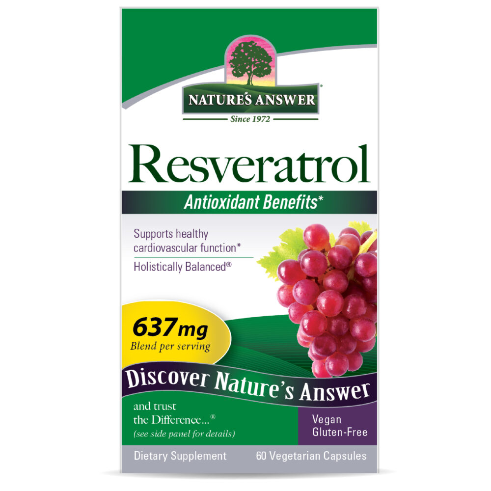 Resveratrol 250mg 60 v-caps