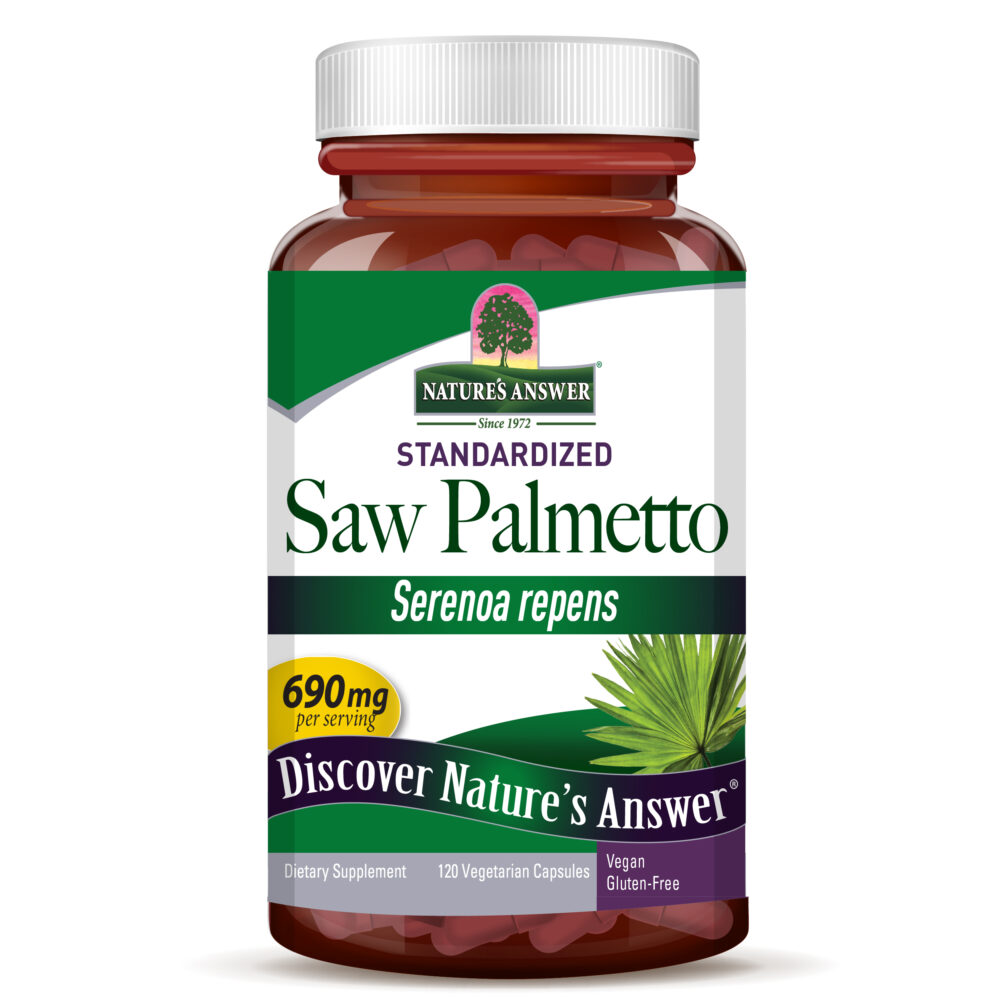 Saw Palmetto Berry Standardized 120 v-caps