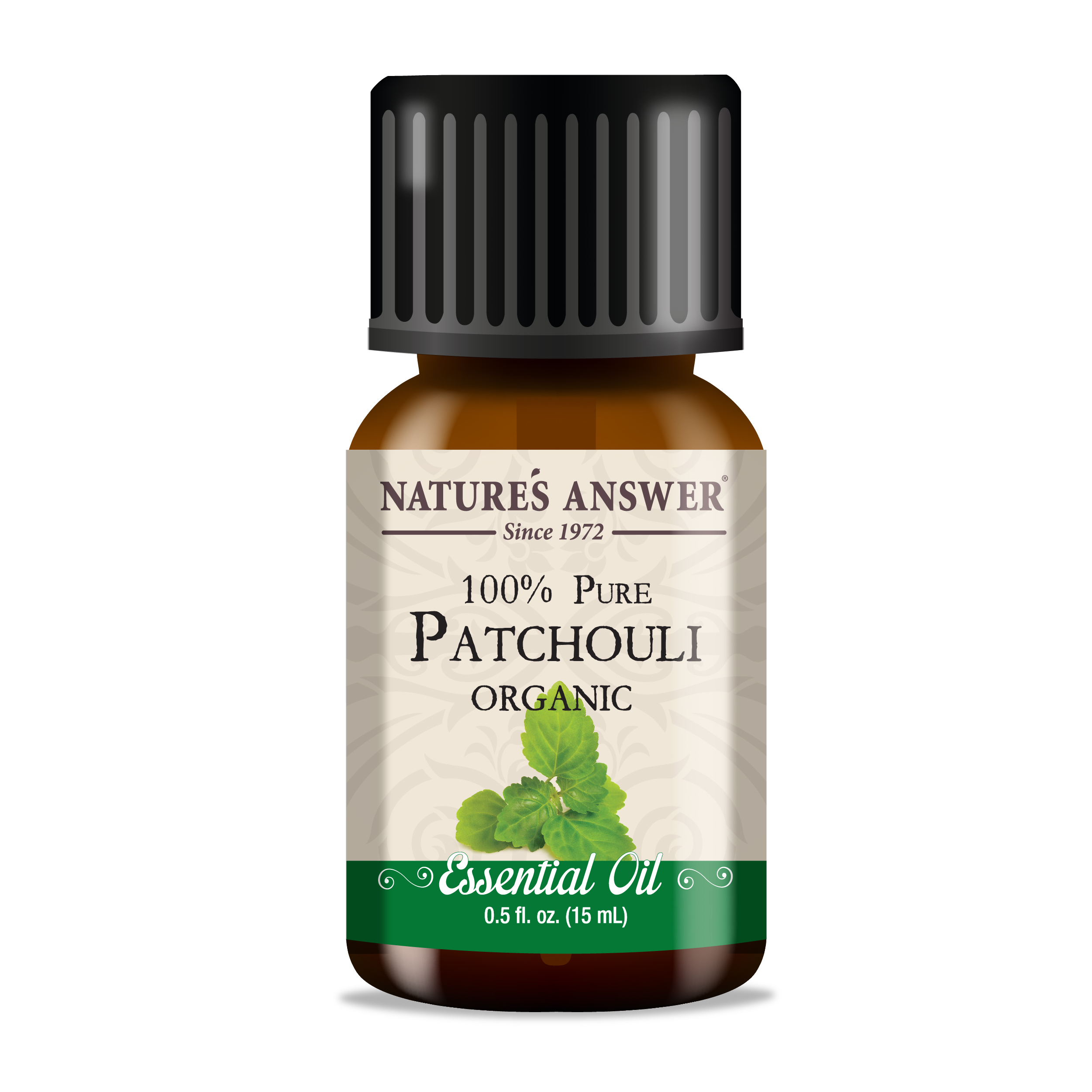 Nature's Answer Essential Oil, Organic, 100% Pure, Patchouli - 0.5 fl oz