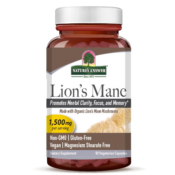 Lion's Mane Capsules 90 Count | Shop Lion's Mane Mushroom Supplement ...