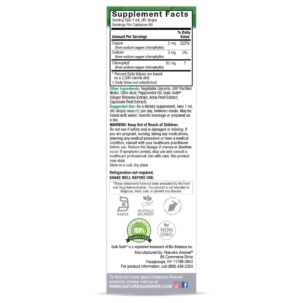 Chlorophyll Liquid 26111 IFC-Right