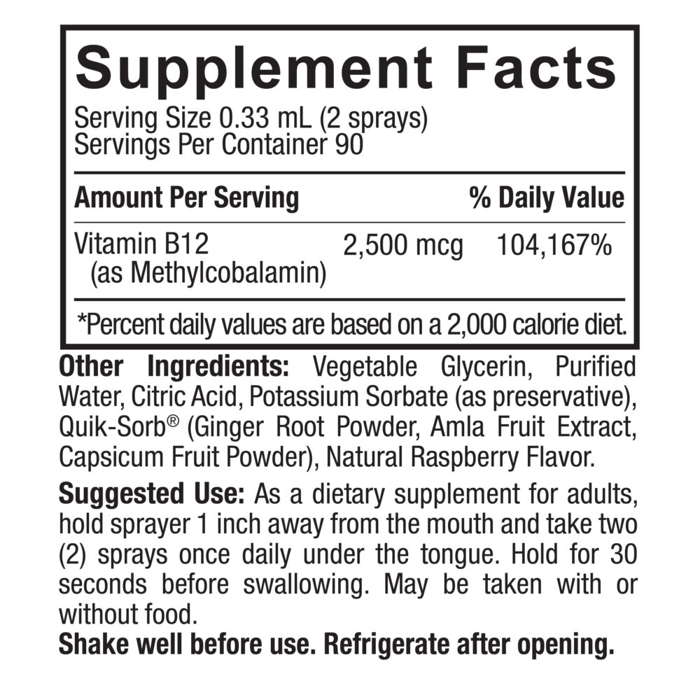 27106 Methyl B12 Spray