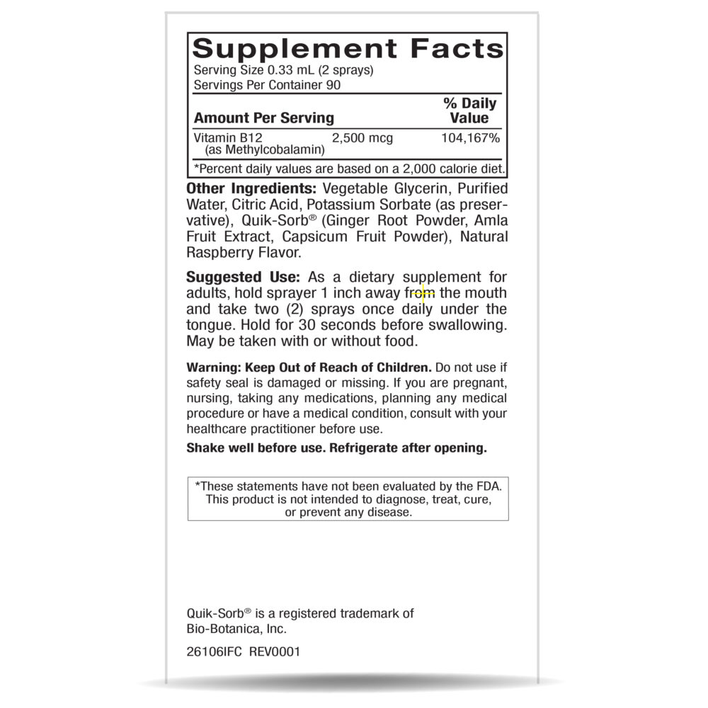 27106 Methyl B12 Spray IFC RIGHT