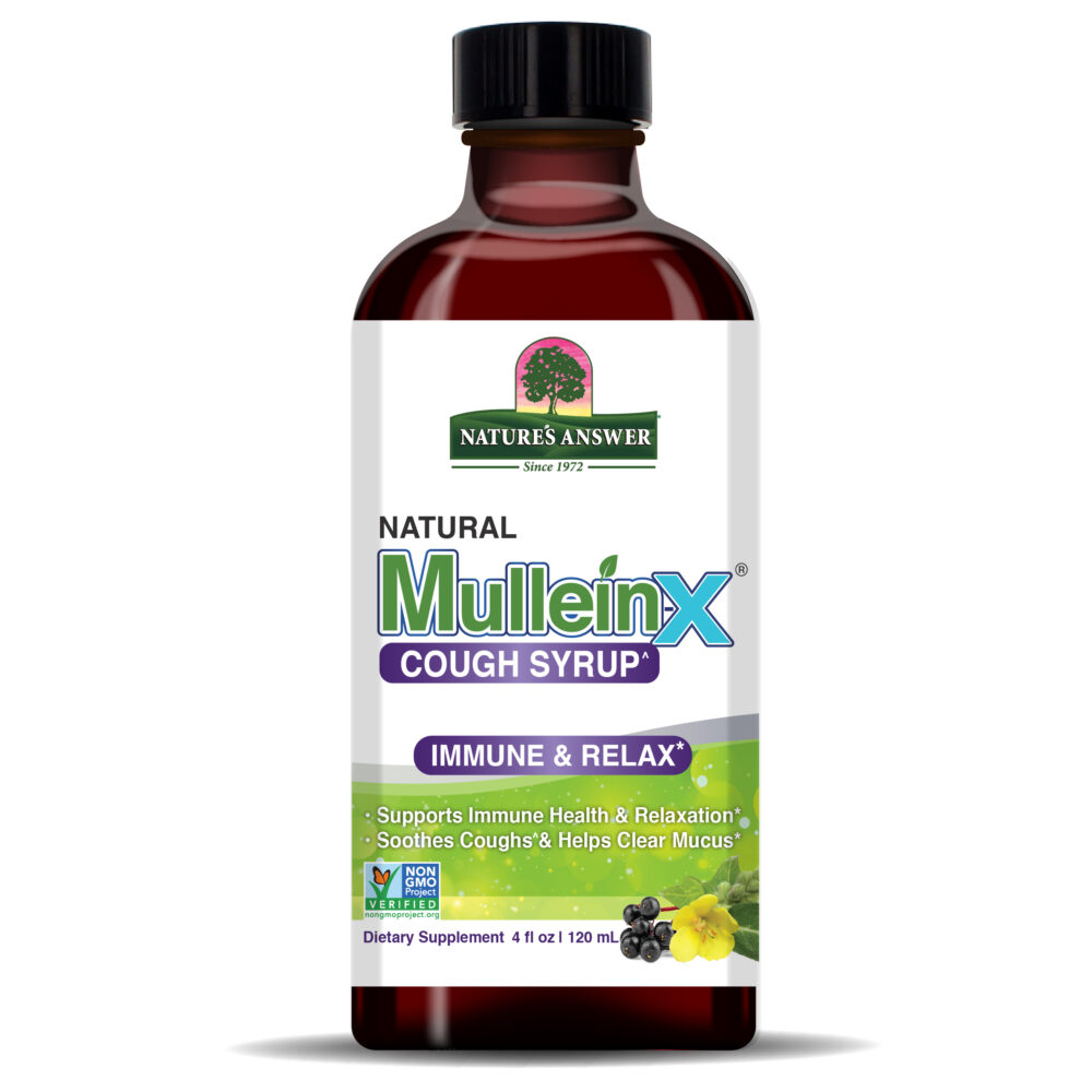 27254 Mullein X Cough Syrup Immune Cough & Calm 4 Oz