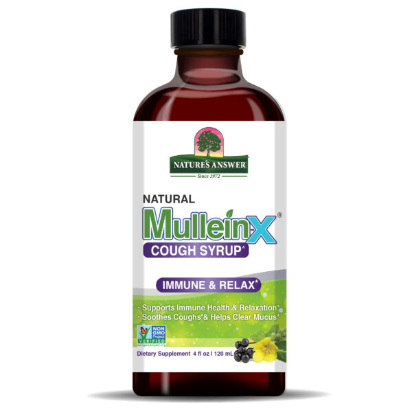 27254 Mullein X Cough Syrup Immune Cough & Calm 4 Oz