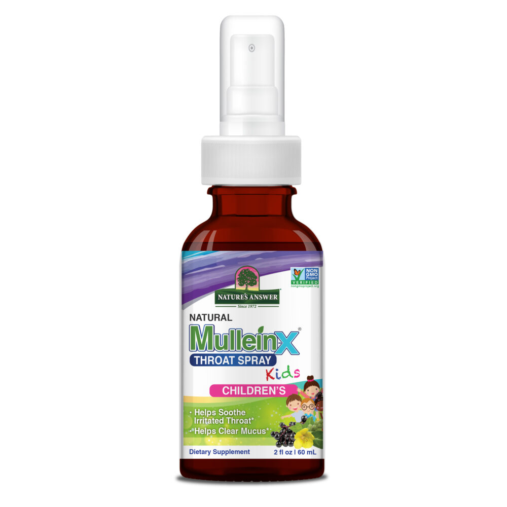 27257 Mullein X Kids Throat Spray 2oz