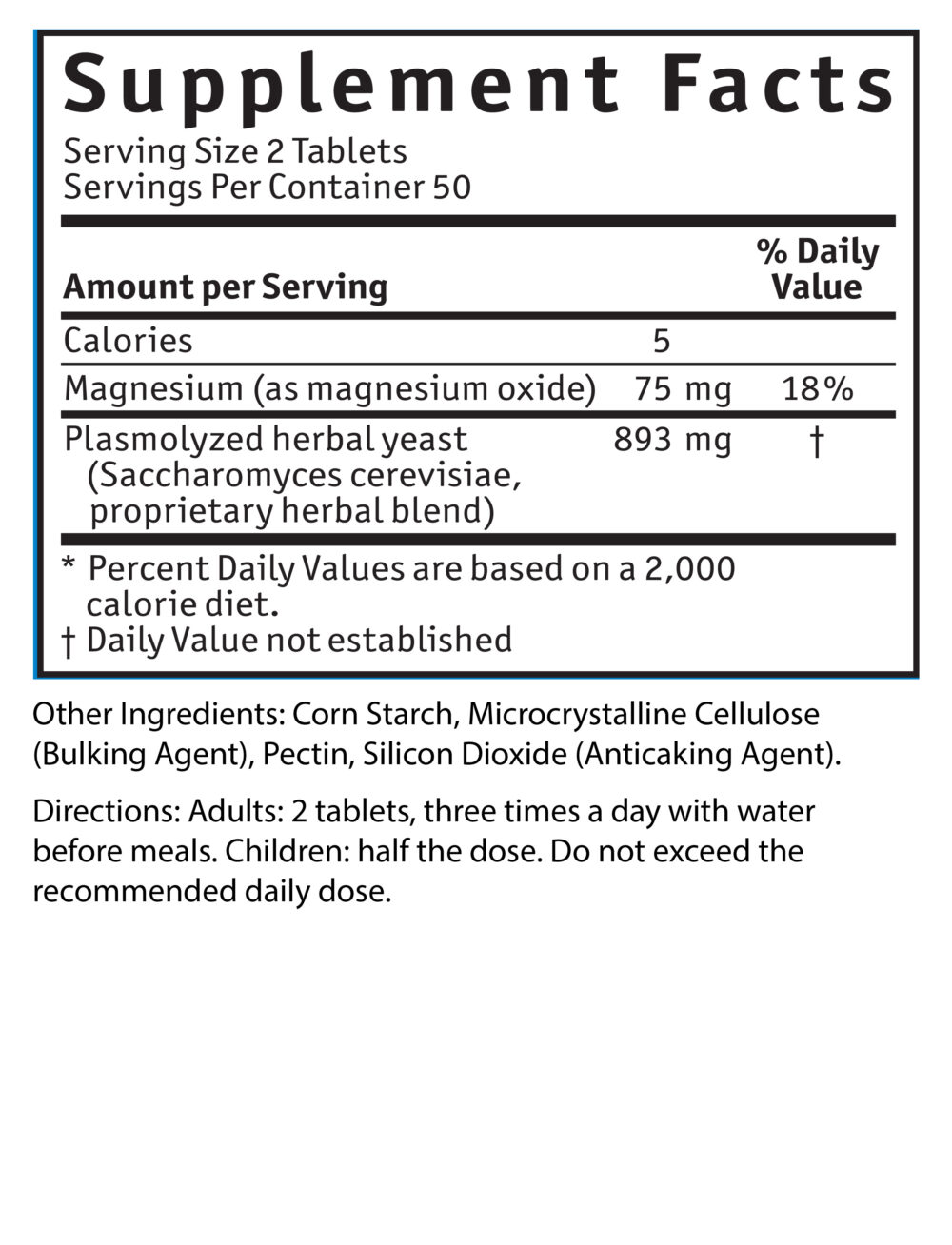 1315 Strath Magnesium Tablets SFB