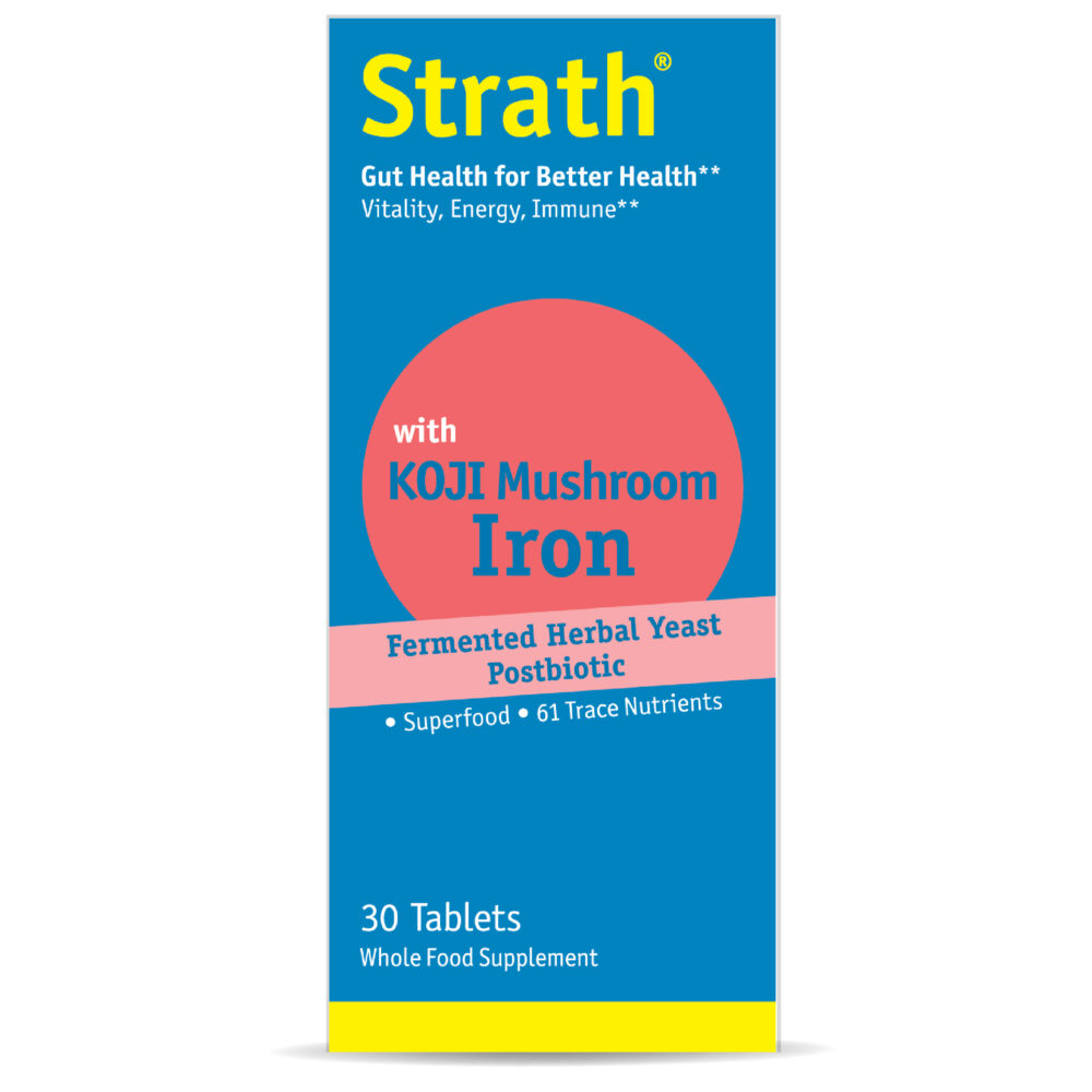 Bio-Strath 100 Tablets Iron 1314-Front