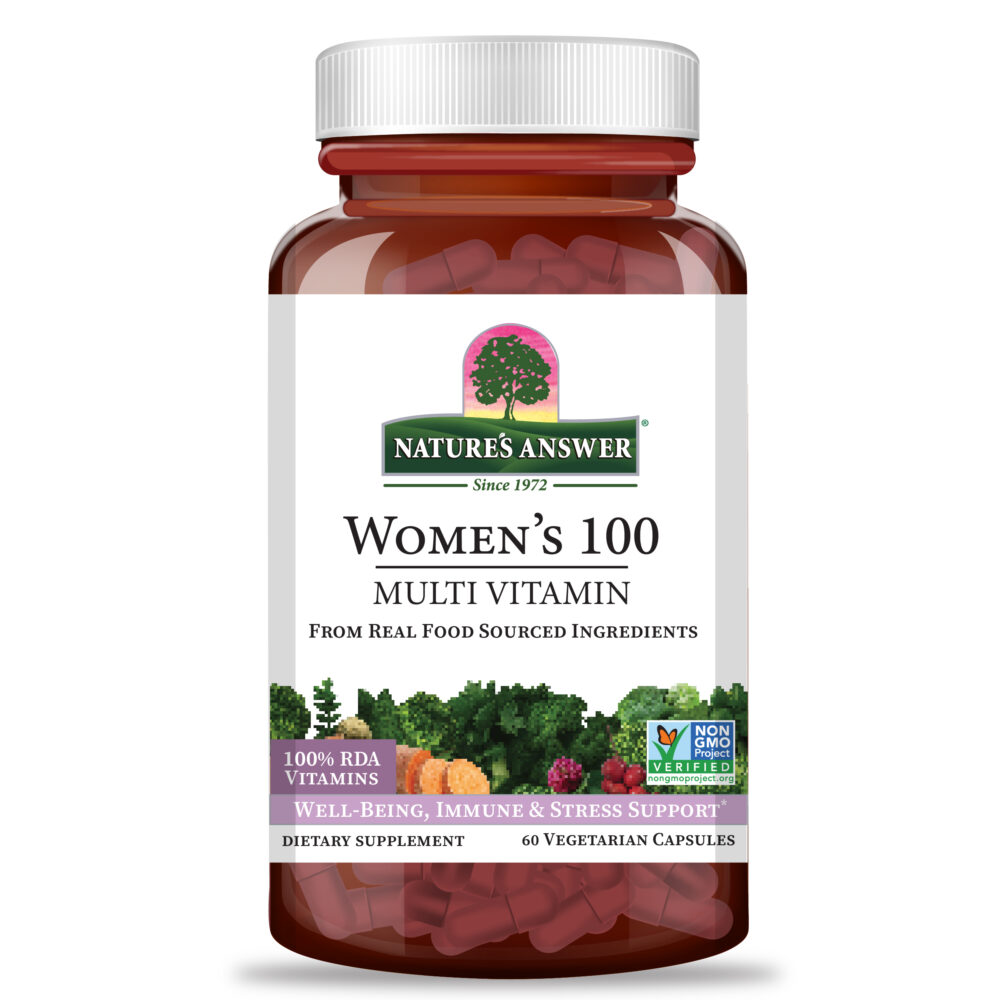 18581 REV0002 Womens 100 Real Food Vector